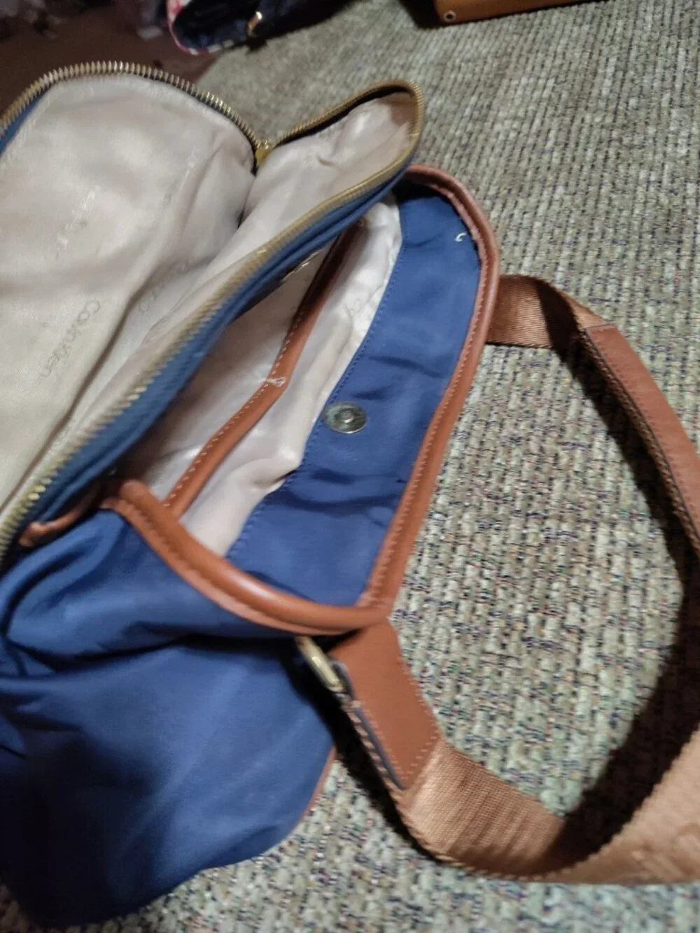 Calvin Klein navy tote bag 0000000552